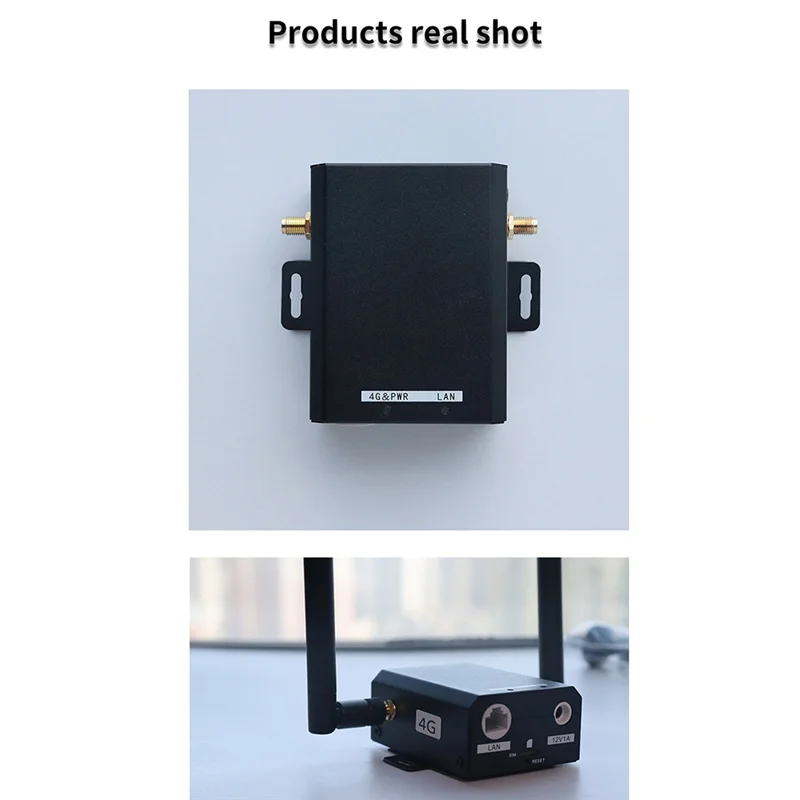 RISE H927 4G Промышленный беспроводной маршрутизатор 4G LTE CAT4 150 Мбит/с SIM-слот Wi-Fi-маршрутизатор для 16 пользователей с 2 антеннами SMA-EU