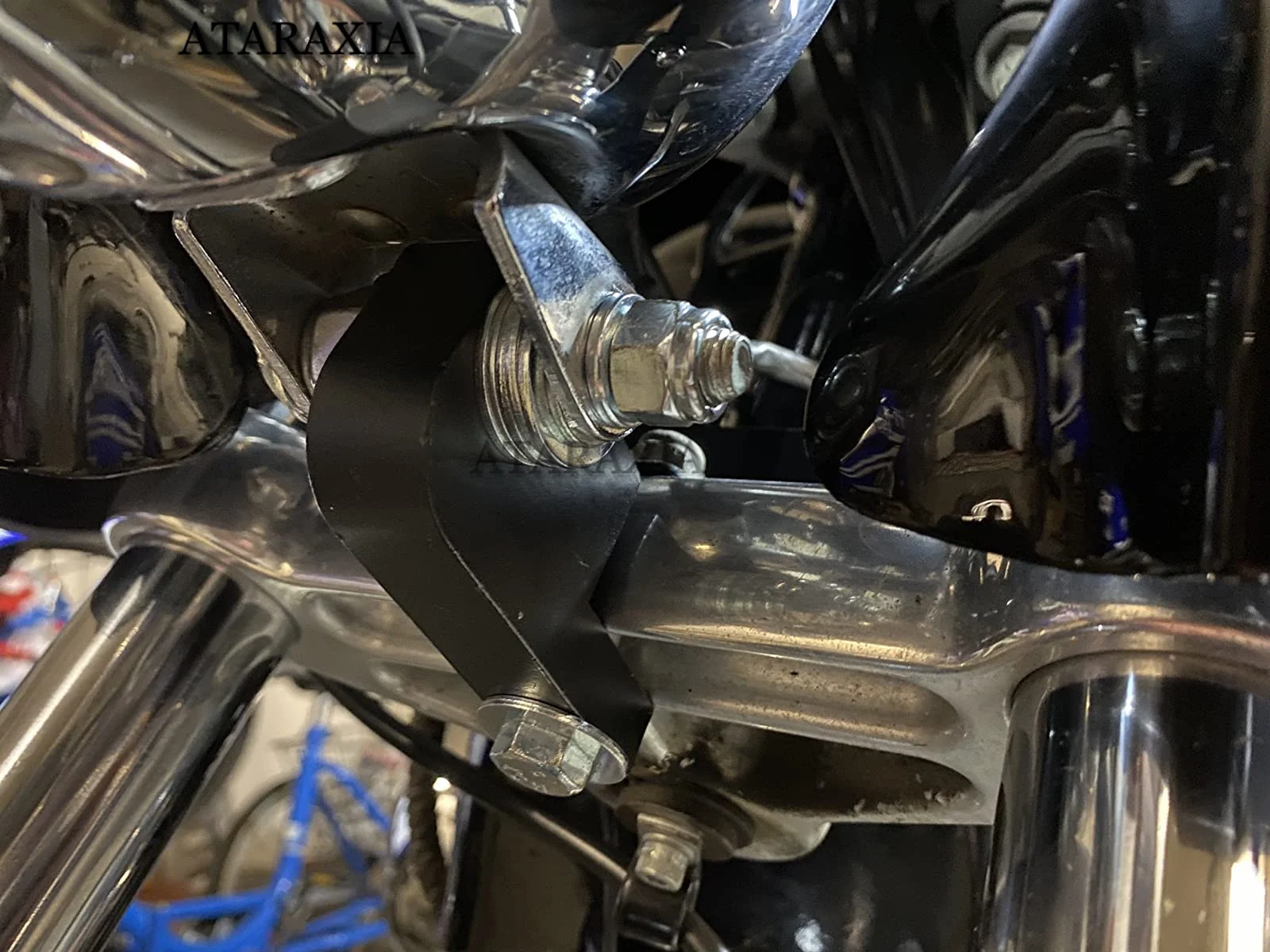 مجموعة تمديد المصابيح الأمامية للدراجة النارية ، قوس المصابيح الأمامية الشوكة ، هارلي داينا ، الانزلاق الفائق ، FXDF ، FXDB ، FXDWG ، 39-49