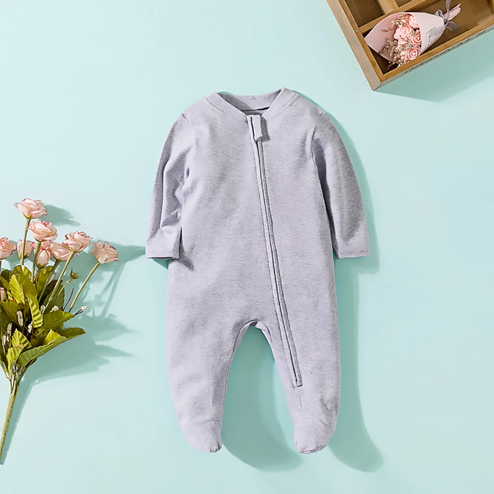 Groothandel Pasgeboren Peuter Baby Baby Jongen Meisje Unisex Romper Jumpsuit Casual Kleding Hansop Een Stuk Outfits