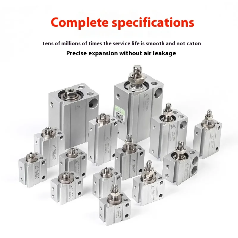 أسطوانة تركيب مجانية تعمل بالهواء المضغوط على شكل نجمة MU10/CUJB8/6/12/16 -4DX15X20D * 25DM30D