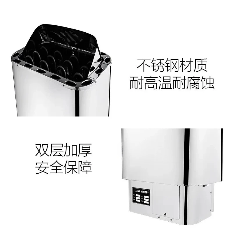 Cross-border special household stainless steel sauna heating furnace wall-mounted