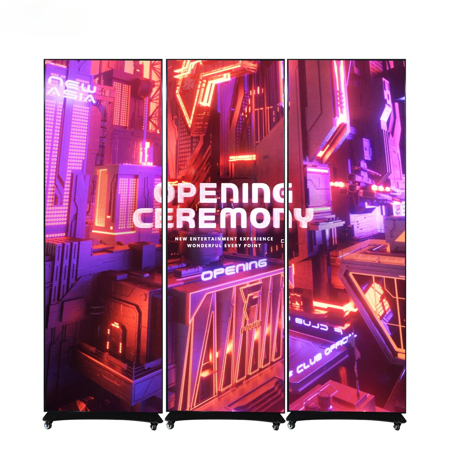 CKGLED New Design Super Slimp Indoor Outdoor Led Poster Display Screen