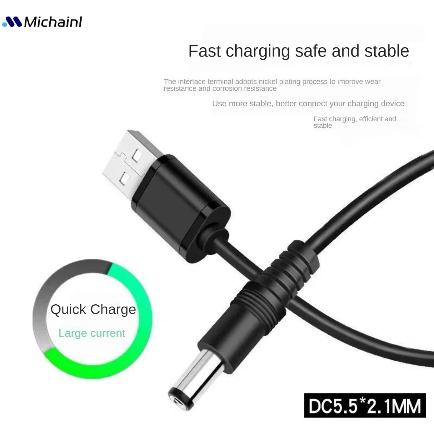 USB Power Boost Line DC 5V to DC 9V / 12V Step UP Module USB Converter Adapter Cable 2.1X5.5MM Plug For Router computer