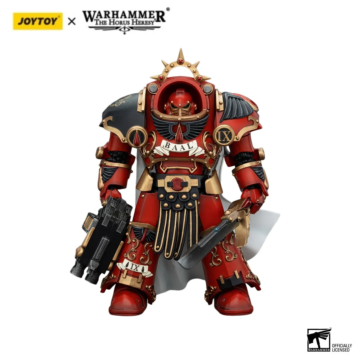 

JOYTOY Warhammer 40000/40k The Horus Heresy Blood Angels Legion Praetor in Tartaros Terminator Armour Action Figure Doll Model