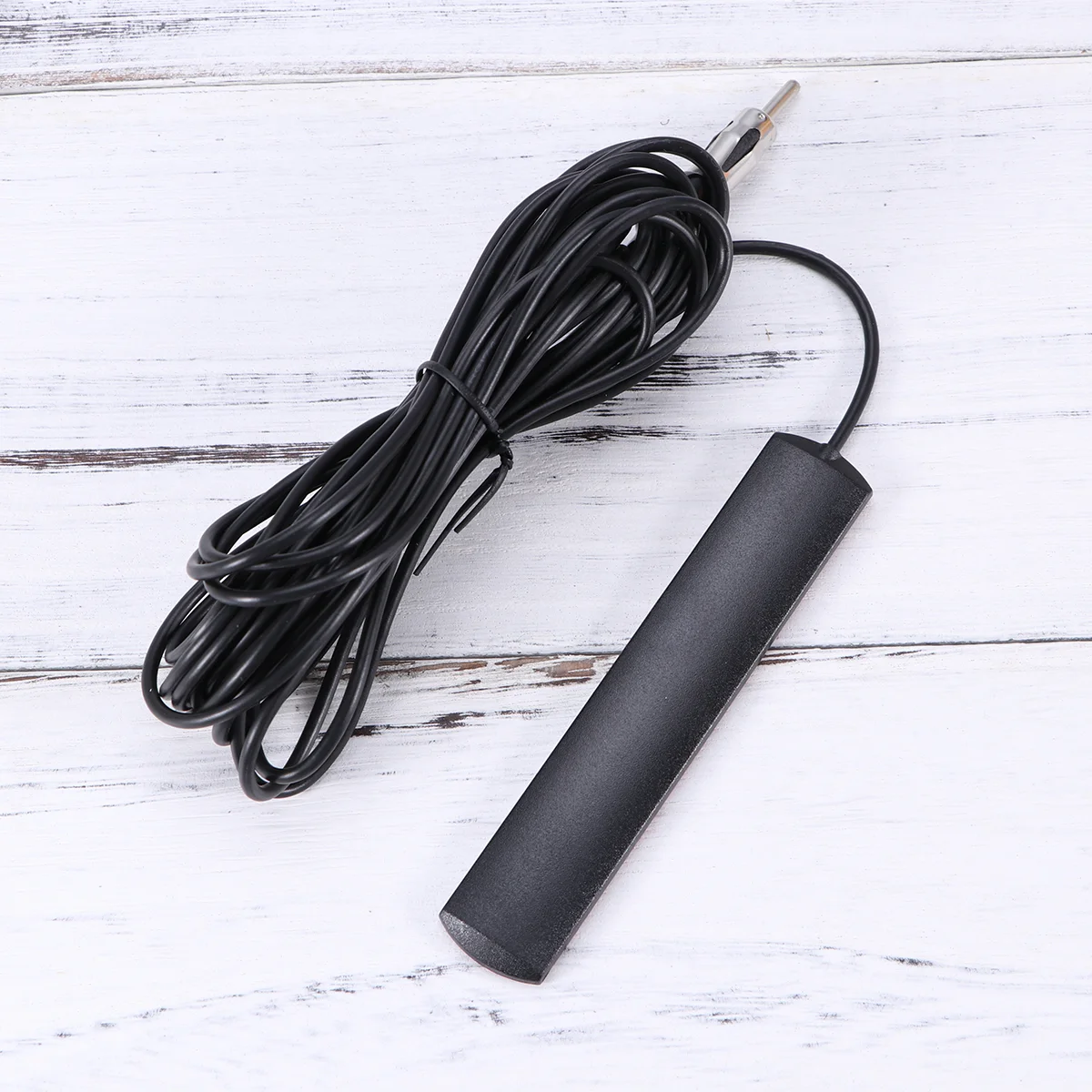 ANT-309 Universal Auto Car Radio FM Antenna Signal Amp Amplifier Marine Car Vehicle Boat RV Signal Device (Black)