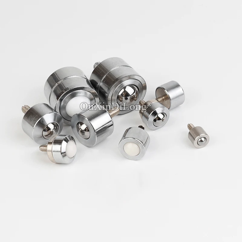NEW 10PCS Precision Conveying Universal Ball High Speed Ball Bearing Bull Eye Wheels Industrial Transfer Wheels,Flexible Durable