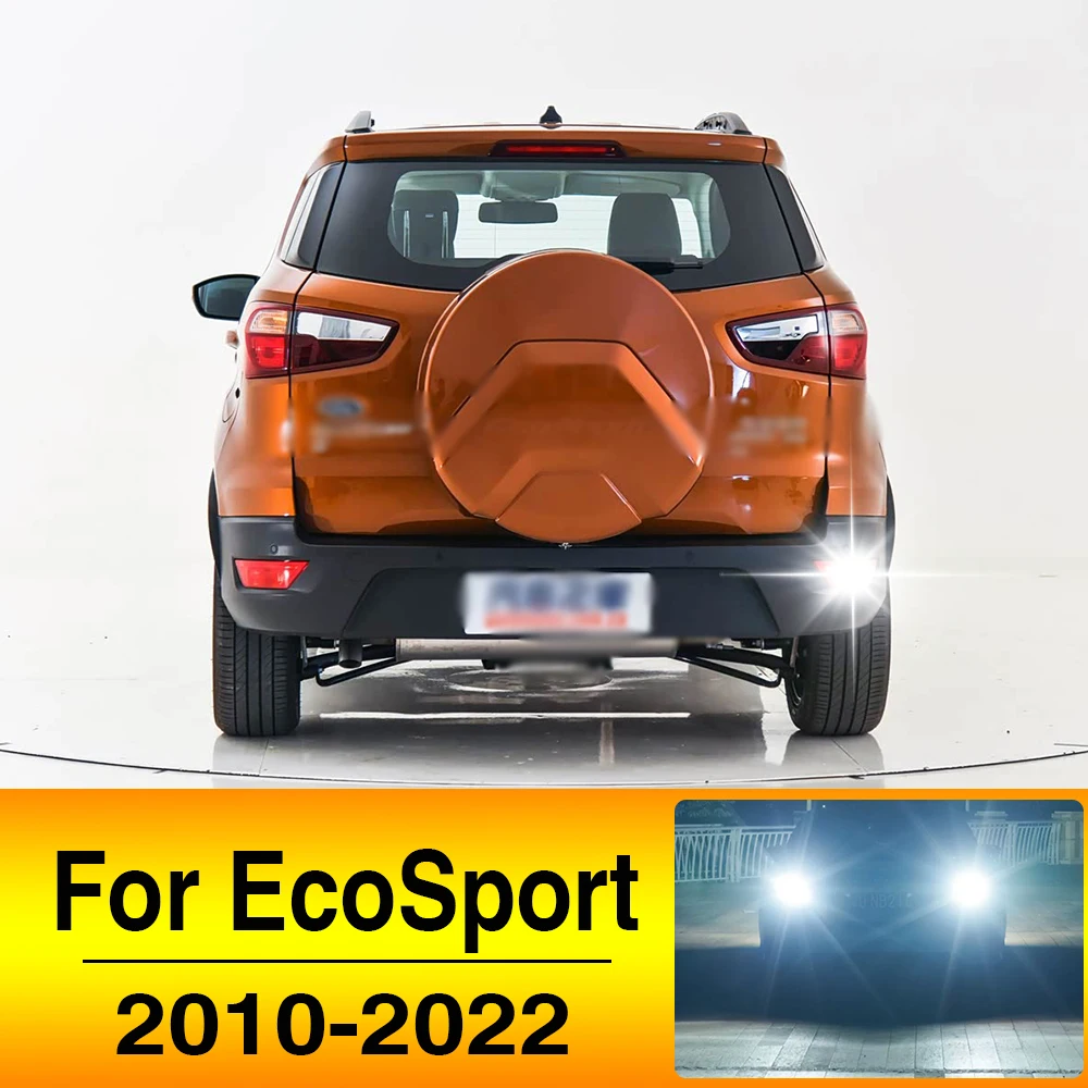 2Pcs LED Backup Reverse Light Bulb Canbus No Error For Ford EcoSport 2010-2013 2014 2015 2016 2017 2018 2019 2020 2021 2022