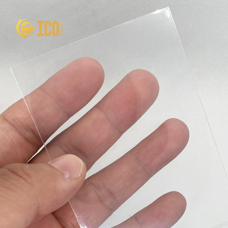 ICO New CPP Material Japanese Sized Game Yu-Gi-Oh Small Size 61x88mm Card Film Transparent Clear Card Sleeves 100 Pieces