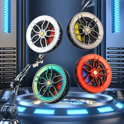 New Car Air Freshener Auto Wheel Hub Air Vent Perfume Clip Rotatable Tire Fragrance Aromatherapy Clips Decor Car Accessories