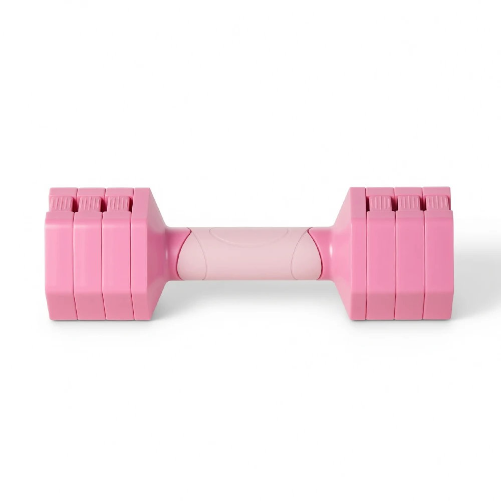 Hot Sale 5LB Quick Release Adjustable Dumbbell 1 Piece Lightweight Non-Slip Ergonomic Portable Home Workout Dumbbell for Women