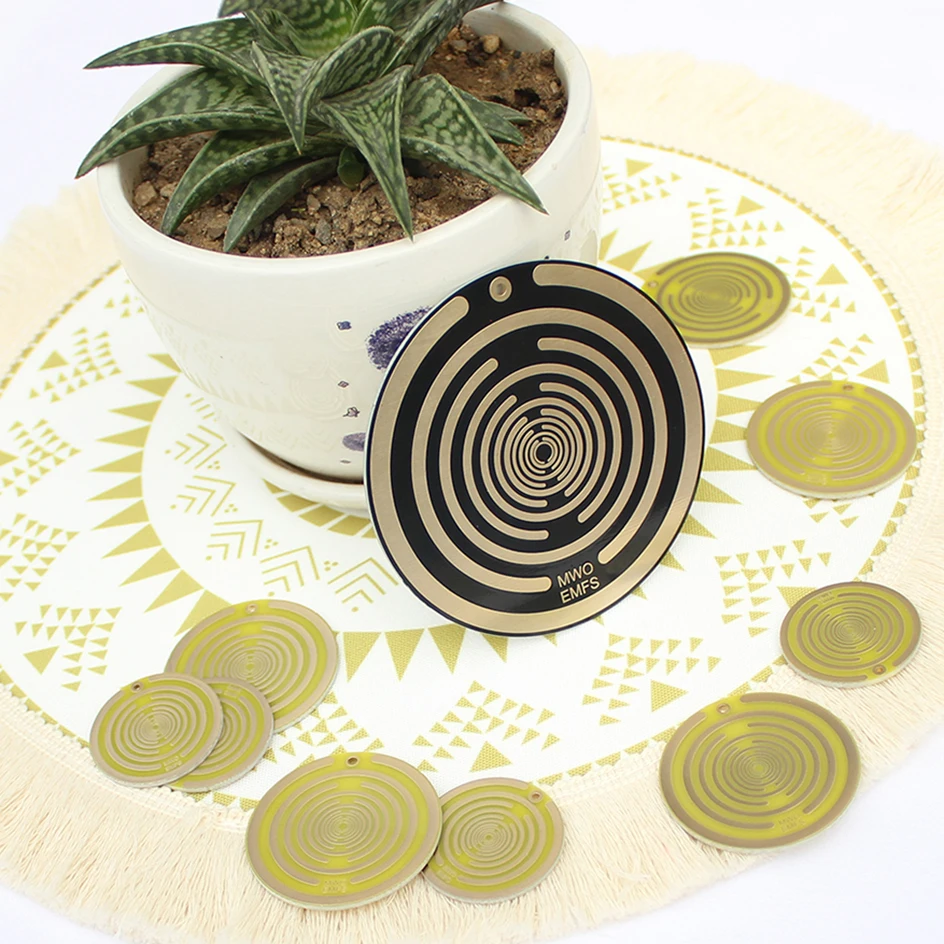 5PCS MWO Love Lakhovsky Disc Put It In Your Pocket Backpack On Desk Help Body Recover Polarizing Disk