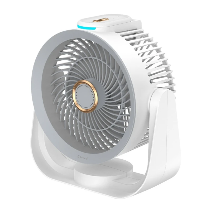 

CPDD Desktop Fan ABS Material Table Fan Electric Cooling Fan Suitable for Indoor Use