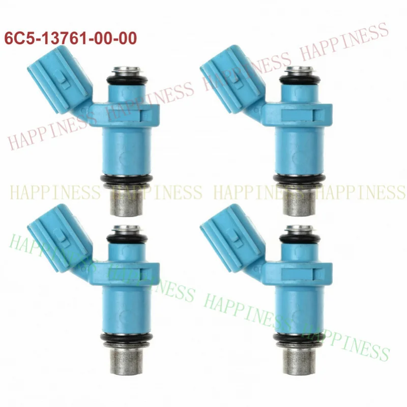 RM+   4X Fuel Injectors 6C5-13761-00-00 For Yamaha 40HP 50HP 60HP 4 Stroke 6C5-13761