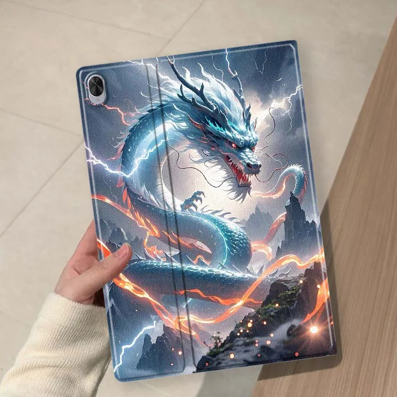 Dragon Roaring Soft For Huawei MediaPad 11 M5 M6 ES Pro M5Lite Honor Pad V7 V8 X7 X8 X9 GT Pro Tab Tablet Case