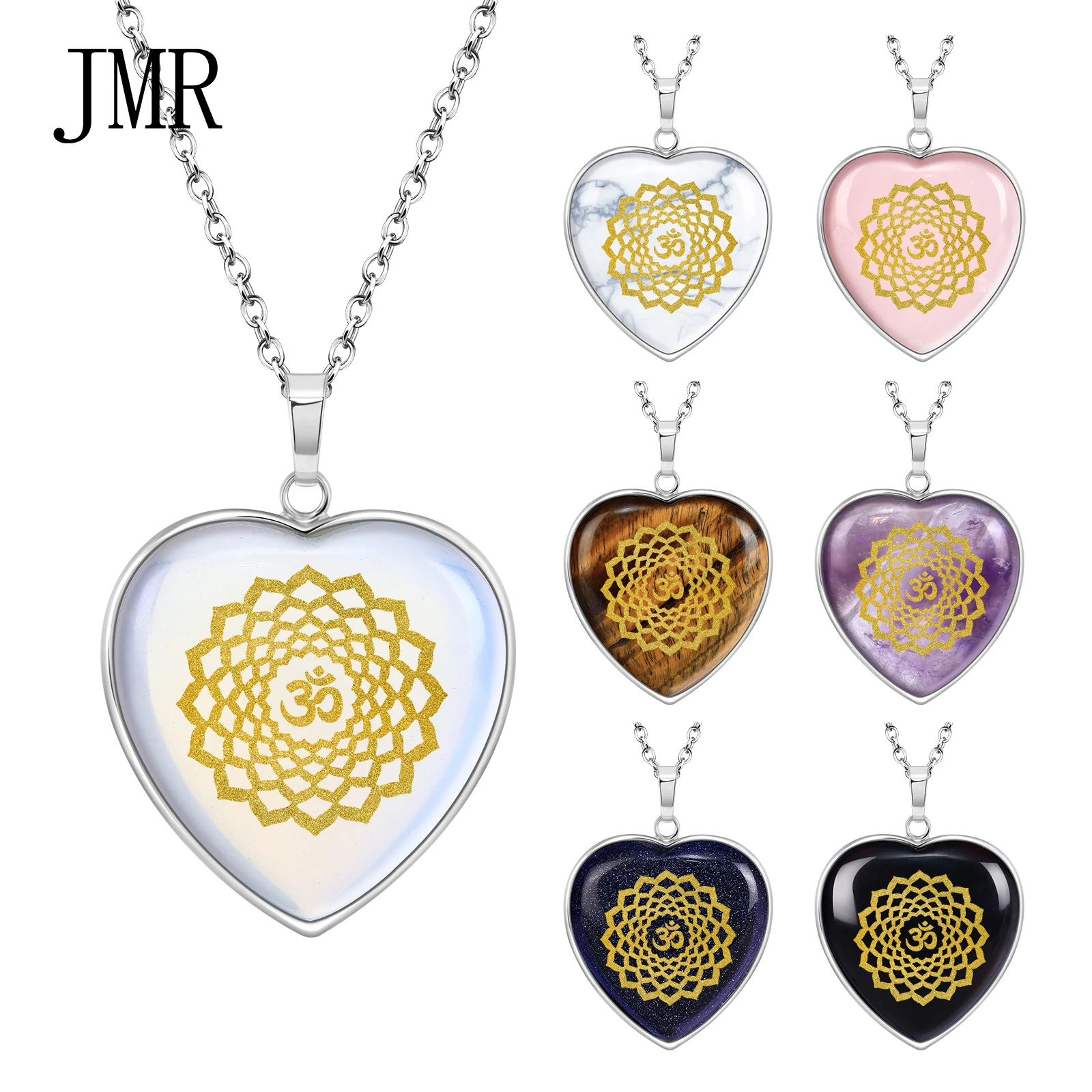 

Seven Chakra Crown Necklace Energy Healing Wisdom Peace Spiritual Gift Chakra Balancing Pendant Meditation Tool Crystal Jewelry