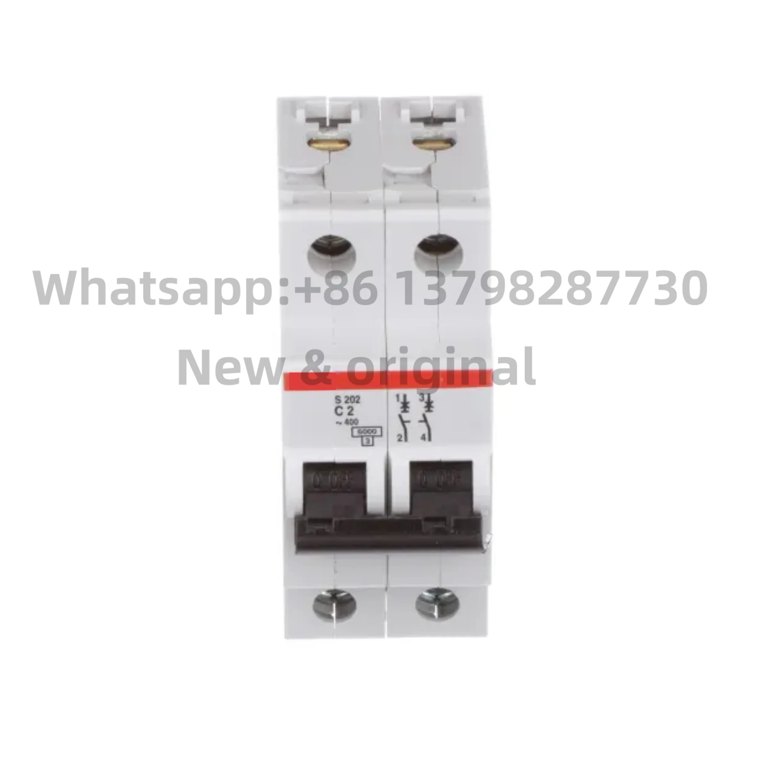 New original Miniature circuit breaker S202-C2 2P 2A air switch