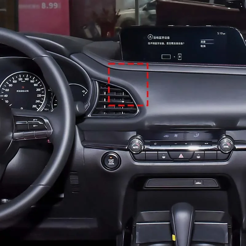 

ABS material Central control air outlet mobile phone holder For Mazda BP CX-30 2020-2024 LHD car Accessories