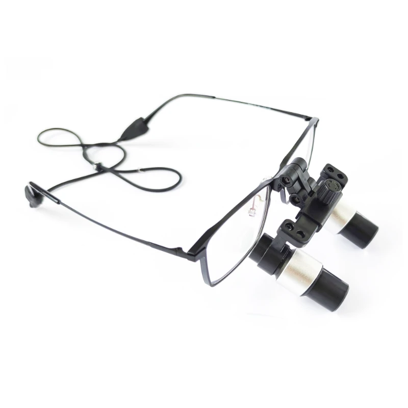 Burite New Design 4X Center Knob Structure Medical Surgical Dental 4.0X Kepler Binocular Loupes With Titanium Frame (FDJ-4X-B)