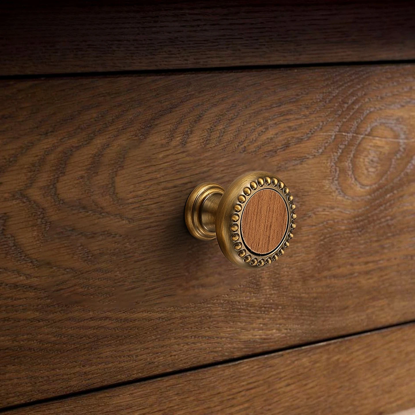 French Light Luxury Cabinet Pulls Door Handle Simple Antique Drawer Knobs Wardrobe Cabinet Single Hole Furniture Hardware Handle