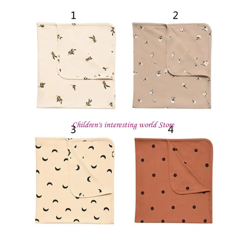 Baby Cotton Muslin Blanket Newborn Bath Towel Infant Stroller Sleepsack Bedding Stroller Cover 425F