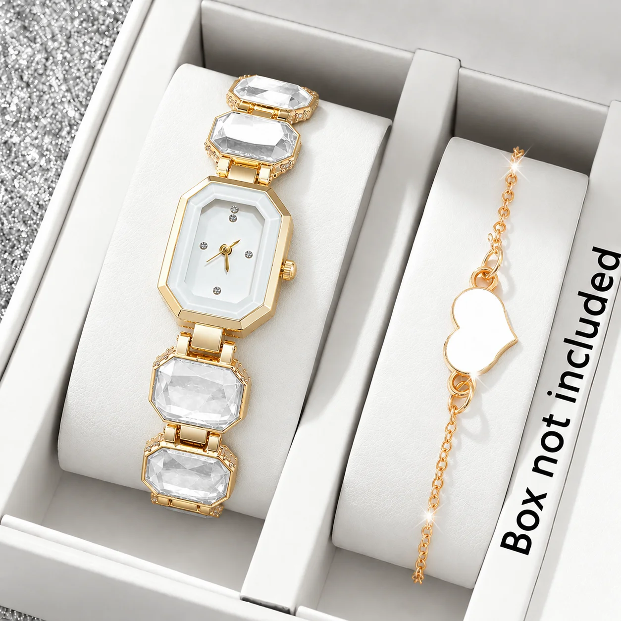 2-Piece/Set of Stylish Casual Quartz Watches, Ideal Gifts for Valentine's Day, Birthdays, Back-To-School Season, and Christmas