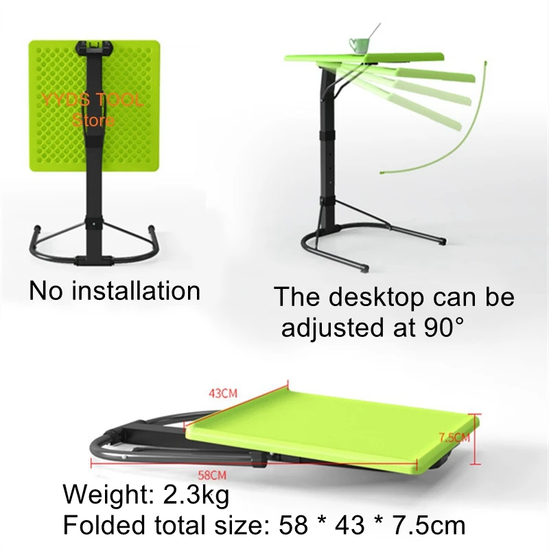 Letto mobile scrivania pieghevole ascensore tavolo da studio divano tavolo comodino pavimento supporto per laptop scrivania per computer