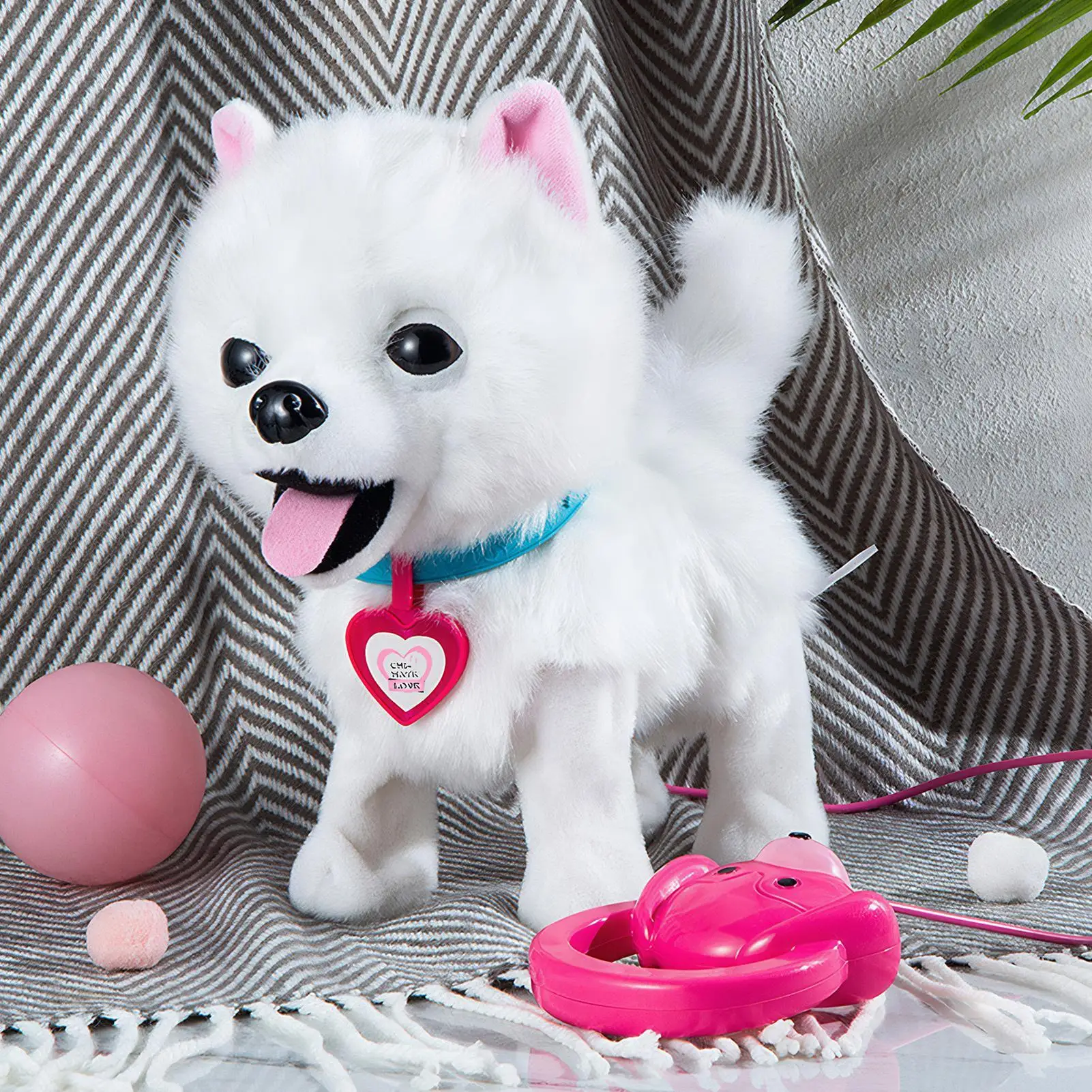 สุนัขไฟฟ้าเดินได้ น่ารัก นุ่มเหมือนจริง ร้องเพลง บarking ได้ สำหรับเด็ก เด็กชาย เด็กหญิง วัยรุ่น เด็กๆ ใช้ในบ้าน