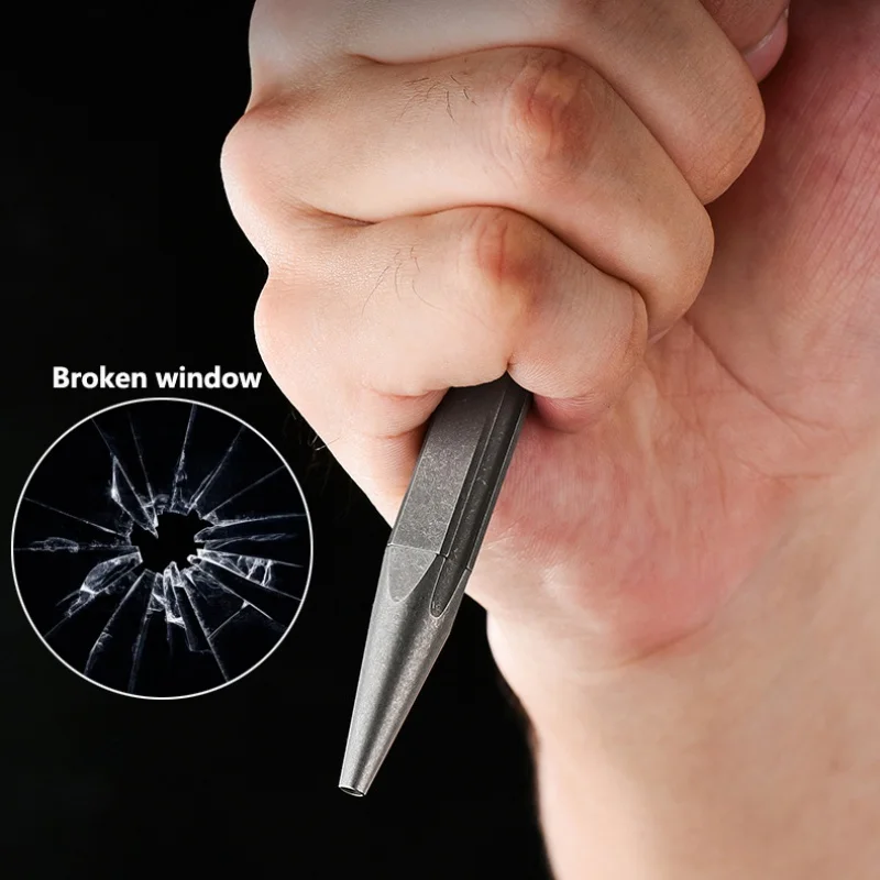 Titanium Alloy Tactical Pen Window Breaker Luxury FOR Men Business Sign Pen Gift Pen Set With Box Outdoor Survival Tools