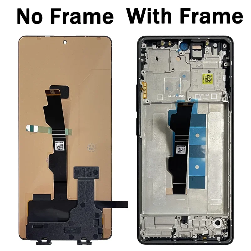 6.67“AMOLED for Xiaomi Redmi Note 13 Pro 4G 23117RA68G Lcd Display Digital Touch Screen with Frame Assembly