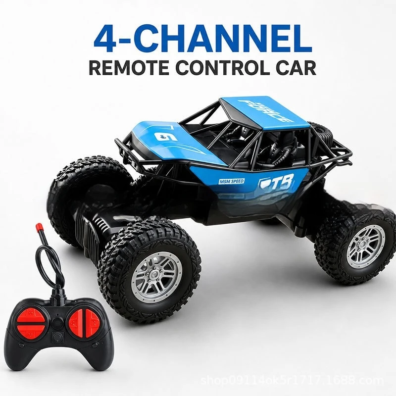 Generic 4 Channel Remote Control Car 2.4g 4wd Alloy Off Road Climbing Racing Vehicle For Outdoor Indoor Play 2026  New  Model