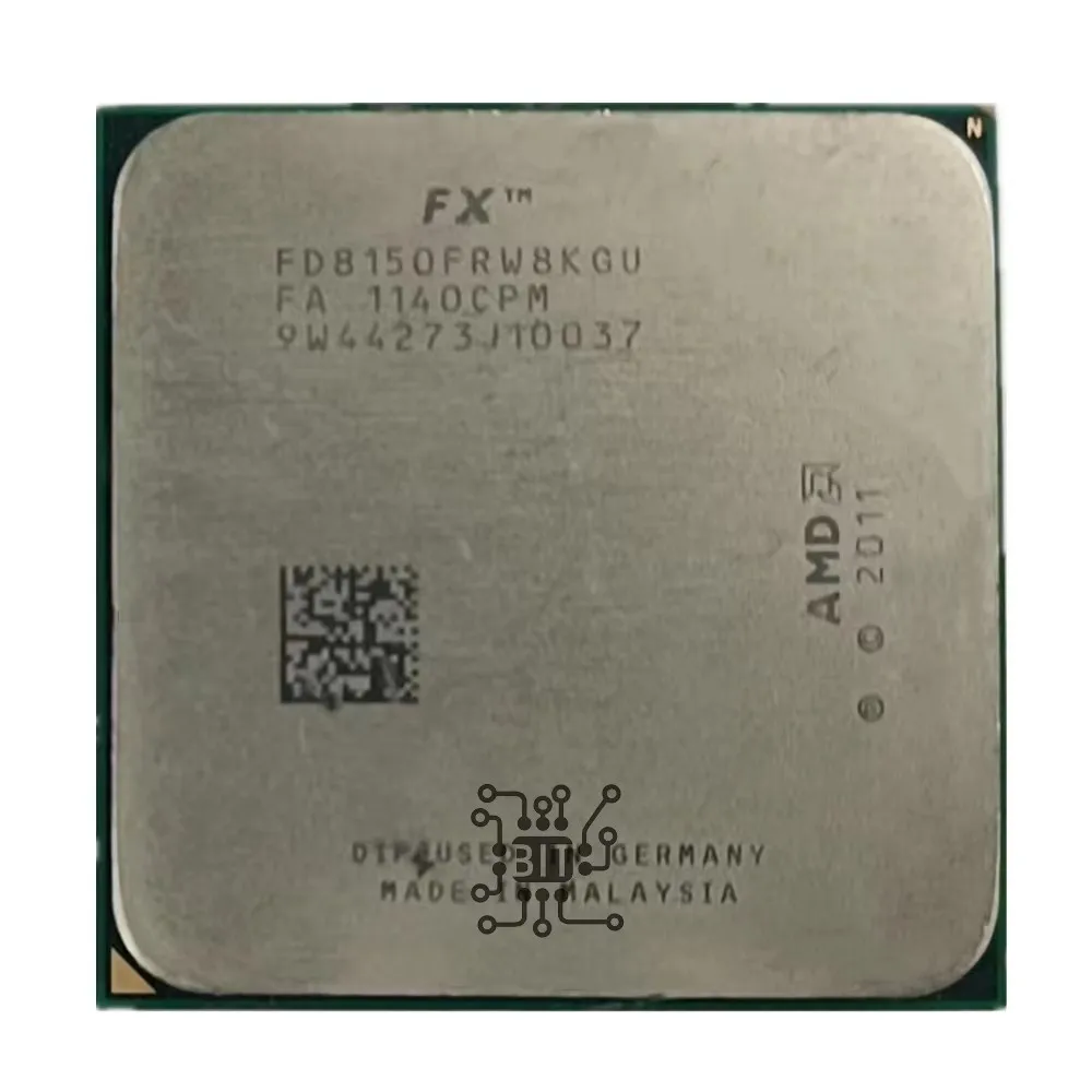 

FX-8150 FX 8150 FX8150 Процессор FD8150FRW8KGU 125 Вт, 3,6 ГГц, разъем AM3 + 32 нм, 8 МБ, восьмиядерный, восьмиядерный, настольные царапанные детали