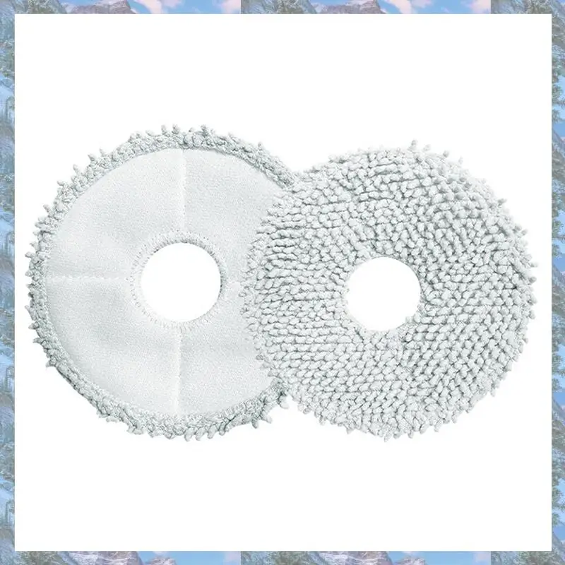 X17A 2025 NEW-Robot Vacuum Cleaner Washable Mop Rags Mop Cloth Stents Replacement Accessories Fit For Xiaomi Mijia B101CN/Dreame