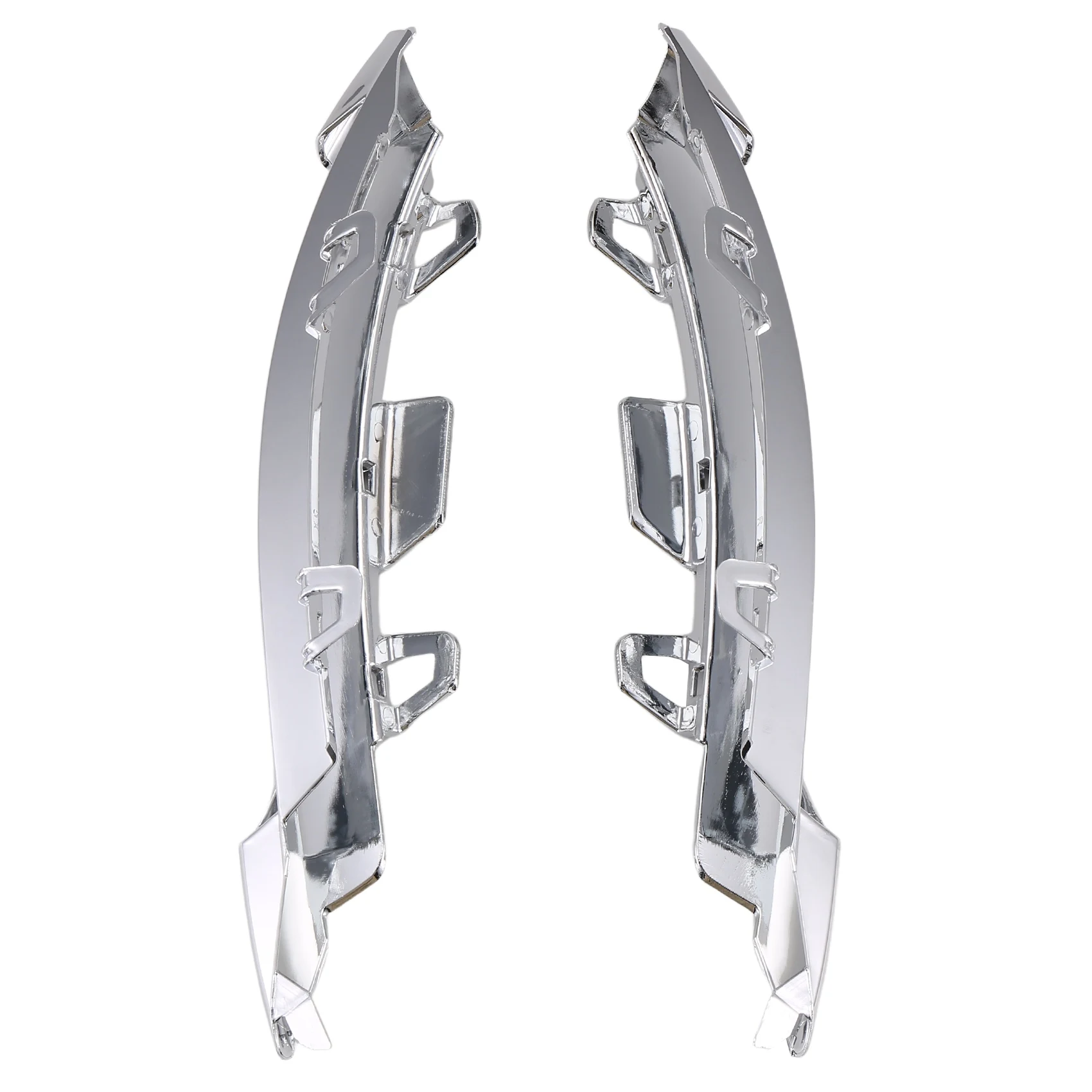 

A60E-1Pair Front Daytime Running Light Fog Lamp Chroem Frame For Mercedes Benz C Class W204 2006-2011 A2048852774 2048852874