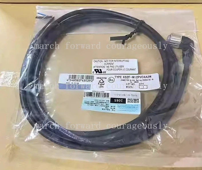 For Omron sensor connection cables XS2F-M12PVC4A2M/4A5M/3A2M/4S2M/4S5M XS3F-M