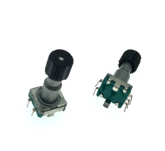 2PC for Toyota highlander BYD navigation knob ALPS rotary encoder without positioning 15 pulse switch sawtooth axis EC11G1574402