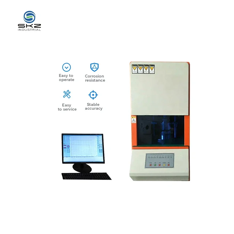 2026 SKZ132 Mooney Viscometer ASTM D1646 ISO 289 Rheometer for Accurate Fluid Viscosity Measurements