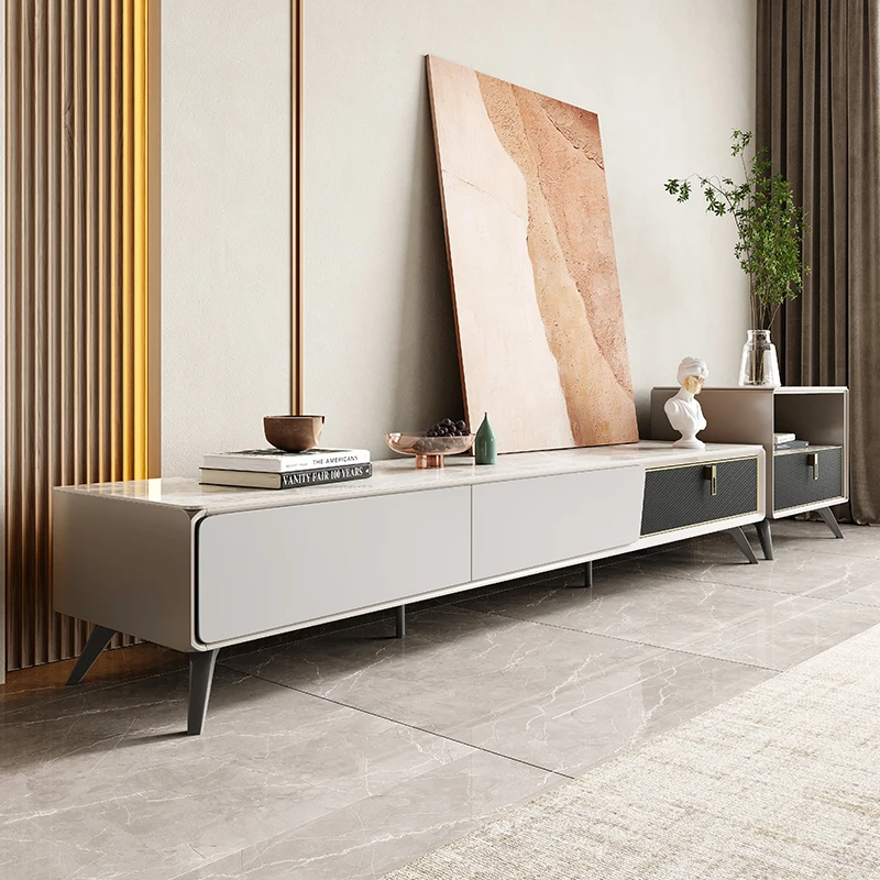 Armário de tv com exibição de parede, luz italiana, luxo, nórdico, gavetas, designer, tv, armazenamento moderno, móveis para casa