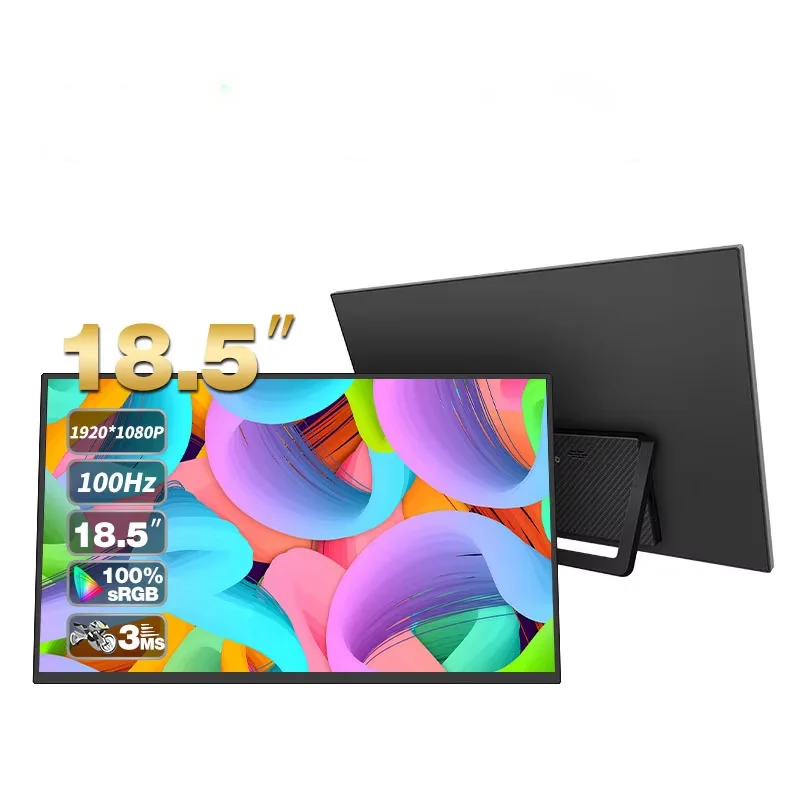 

ODM OEM Gaming FHD 1080P IPS Laptop PC Portable 100Hz Refresh Rate Outdoor Kiosk LCD Screen Computer Display