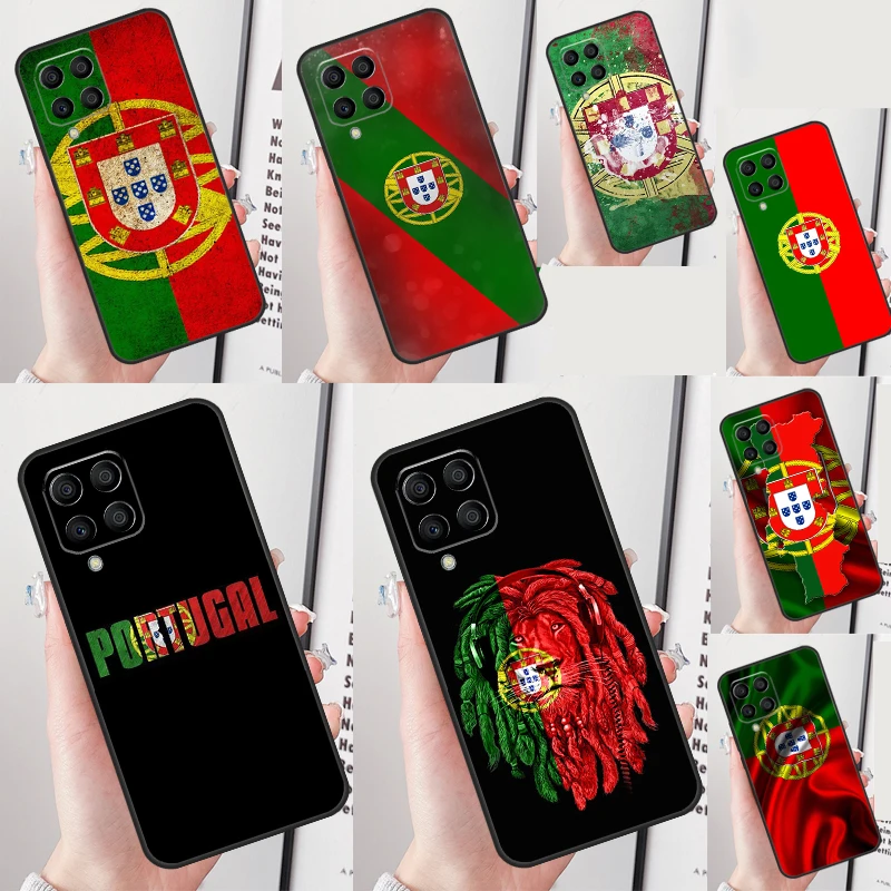 Portugal Passport Flag Case For Samsung Galaxy M14 M34 M54 M13 M23 M33 M53 M52 M32 M12 M51 M31 M30s M31s M20 Coque