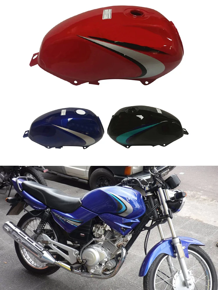 

Motorcycle Fuel Tank for Yamaha Jianshe Linhai YBR125 JYM125 JS125 YBR JYM 125cc Red/Blue/Black Motorbike Replaced Metal Gas Box