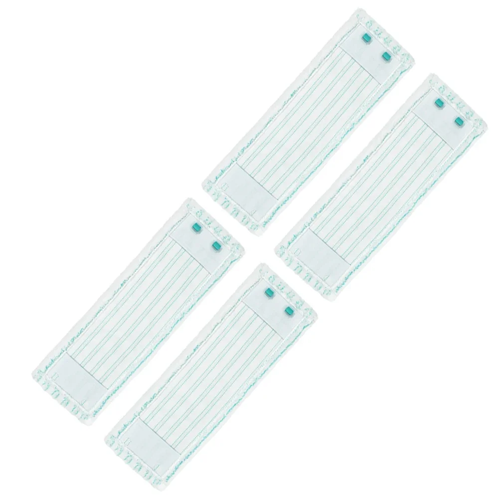 4 Pack Microfiber Mop Covers For Leifheit For Profi XL And Cotton Plus Thickened Floor Cleaning Pads Replacement Accessories