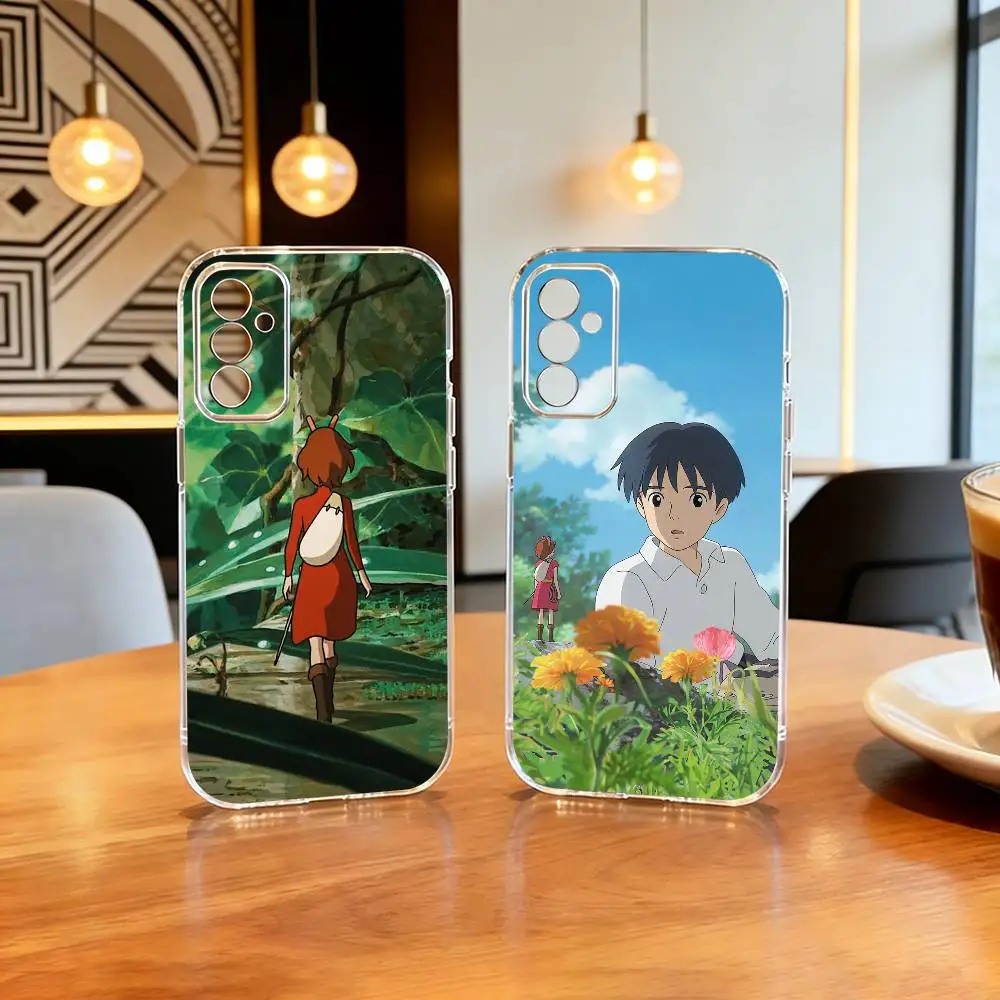 

Tiny World arriety Sho Phone Case Transparent Silicone Soft For SamsungA10,12,20,21S,30,31,40,50,51,52,70,71
