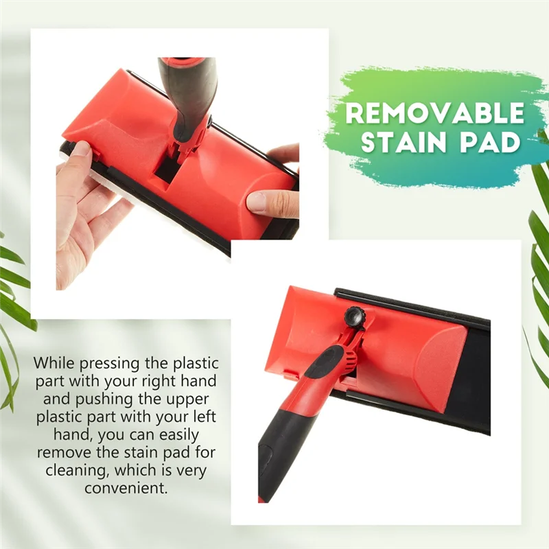 

FAST-2 шт. аппликатор для пятен, краска с ручкой, аппликатор для пятен на палубе для расширения, нанесения пятен, гермеров для красок (7 дюймов)