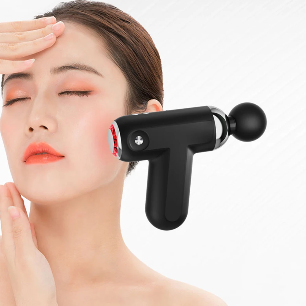 

High Quality Heating Deep Tissue Vibrating Massage Gun Reduce Sore Muscle and Stiffness Fascia Gun