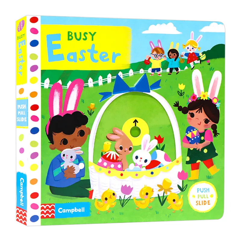 

Busy Easter, Baby Children's books aged 1 2 3, English picture book 9781529052305