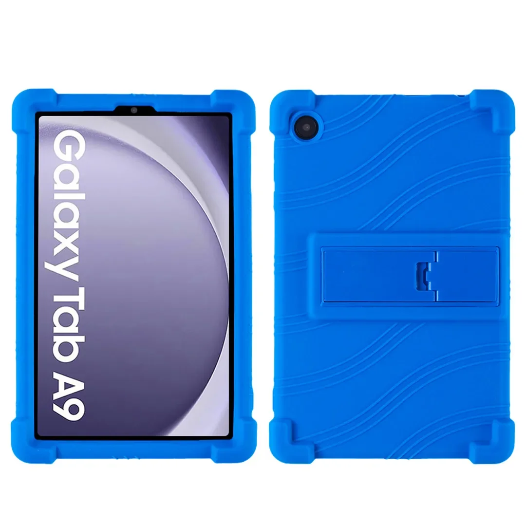 Capa de silicone para tablet Samsung Galaxy, capa para A9 Lite, 8.7 ", 2023, SM-X115N, SM-X115, SM-X110