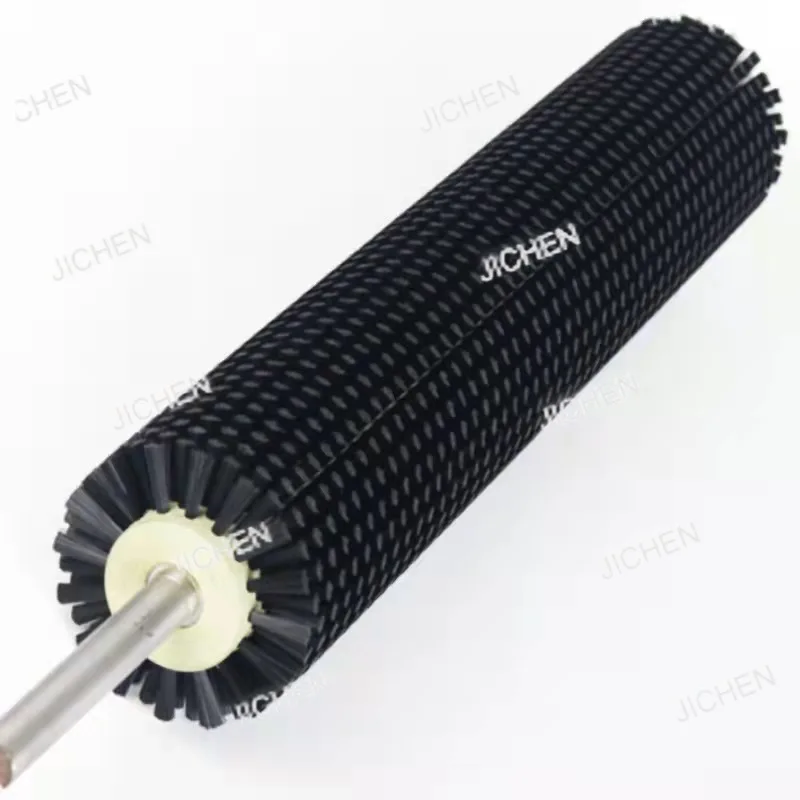 

Cleaning Dust Removal Polishing Brush Roller PA Nylon Ribbon Shaft Industrial Machinery Brush Roller