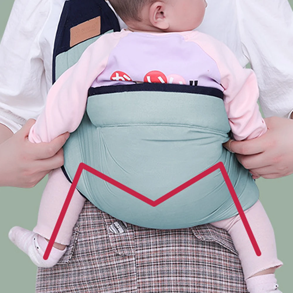 Lightweight Baby Carrier Sling Wrap Multifunctional Four Seasons Universal Front Holding Type Simple Carrying Artifact Ergonomic