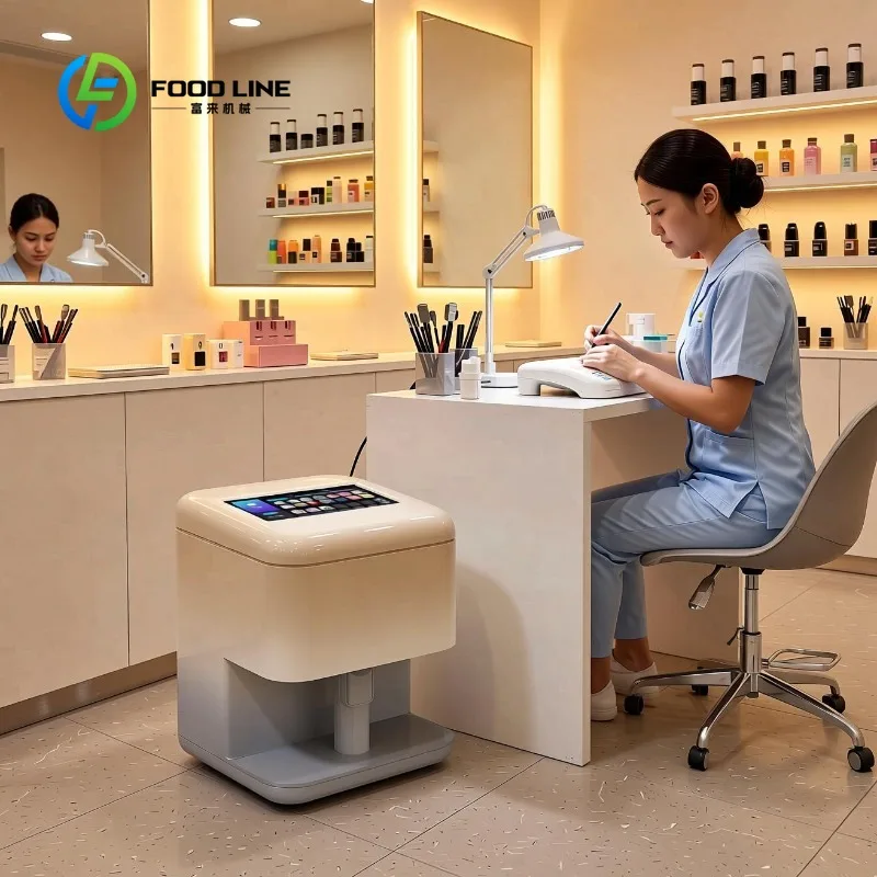 Customized Easy Operating 3D Digital Nail Art Printer for DIY Pattern Photo Manicure and Home Personal Nail Design
