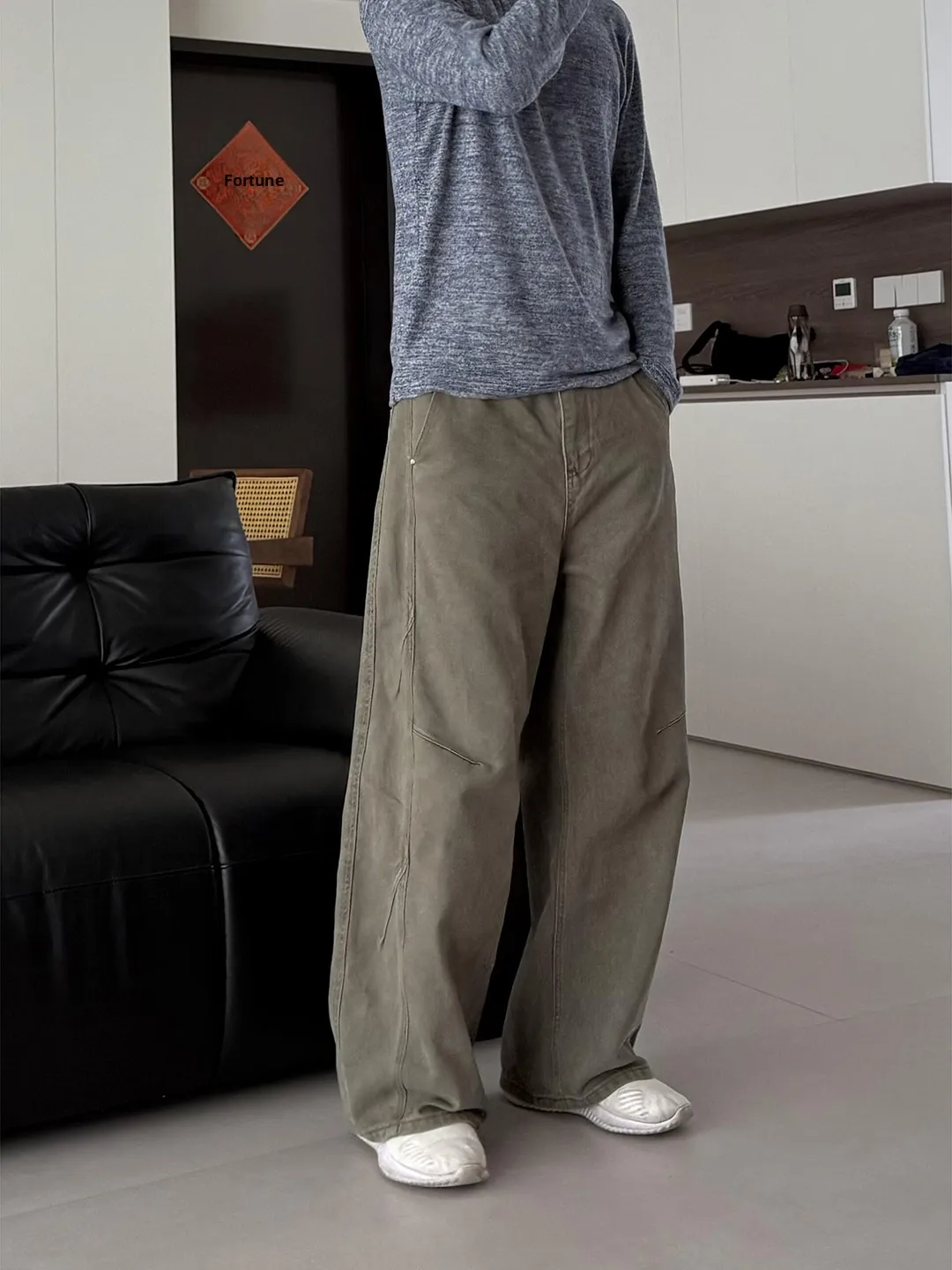 

Мужские осенние брюки Cleanfit: американские широкие брюки-карго для альпинизма с элементами пэчворка